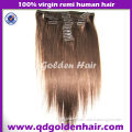 Golden Hair Hot Selling Cheap Price Large Stock Clip In Hair Extension